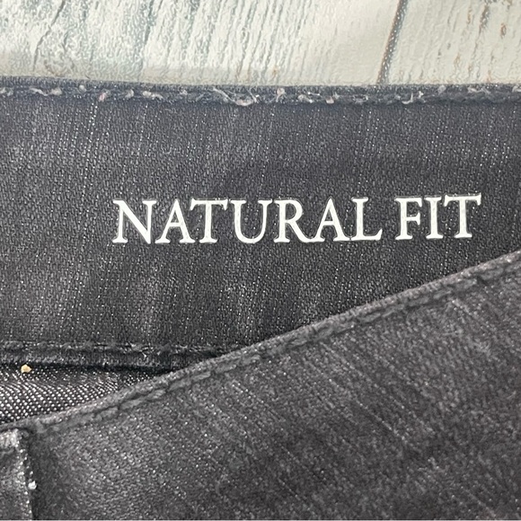 Croft & Barrow Natural Fit High Waist Stretch Black Jeans 16 Average - Picture 4 of 6